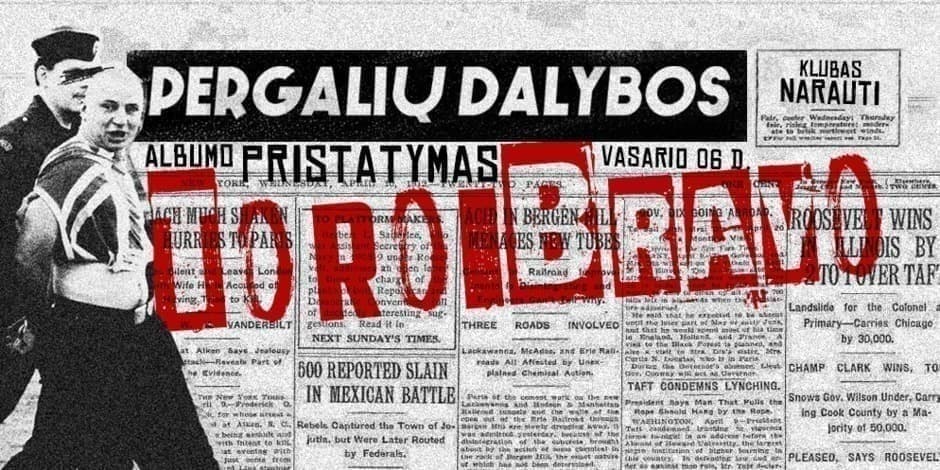 TORO BRAVO albumo "Pergalių dalybos" pristatymas