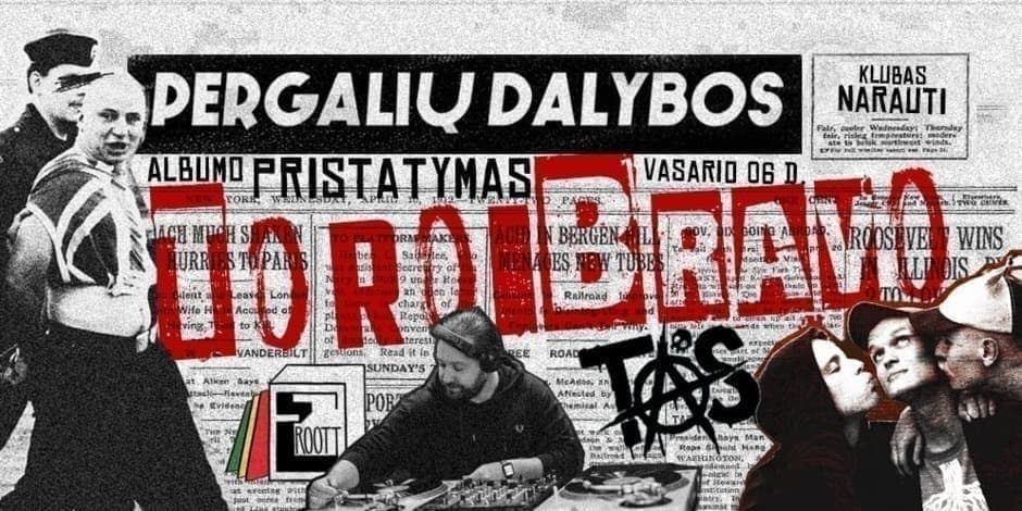 TORO BRAVO albumo "Pergalių dalybos" pristatymas