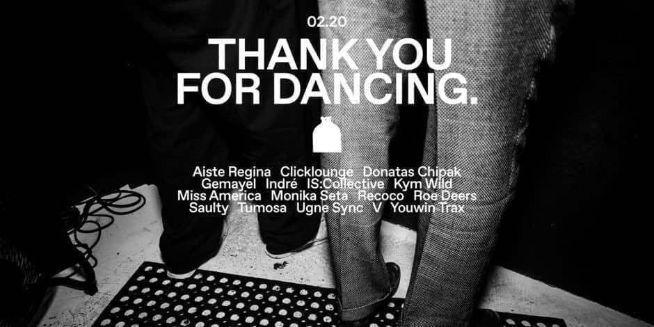 THANK YOU FOR DANCING.