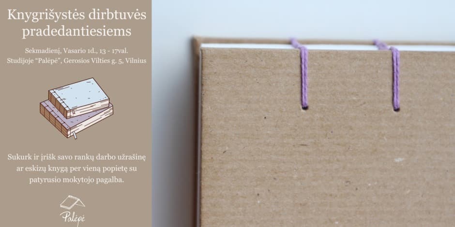 Knygrišystės dirbtuvės pradedantiesiems