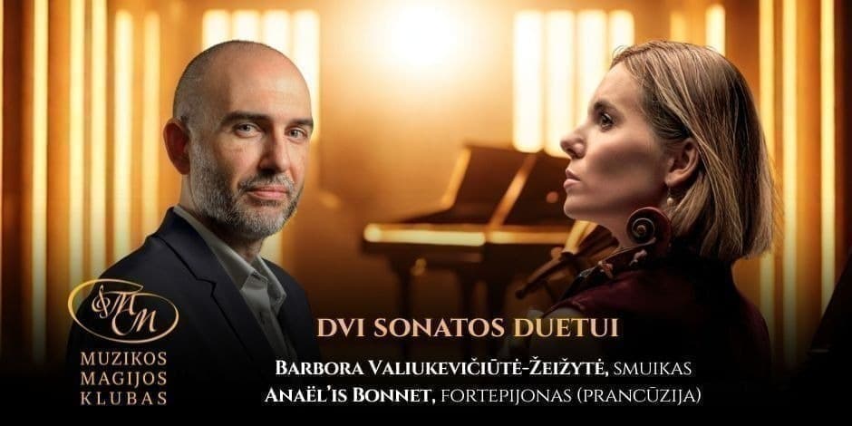 Dvi sonatos duetui | Barbora Valiukevičiūtė-Žeižytė ir Anaël’is Bonnet