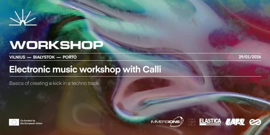 IMMERSIONS: ELECTRONIC MUSIC WORKSHOP WITH CALLI