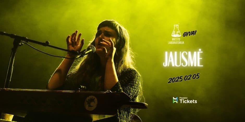 Miesto laboratorija gyvai: JAUSMĖ