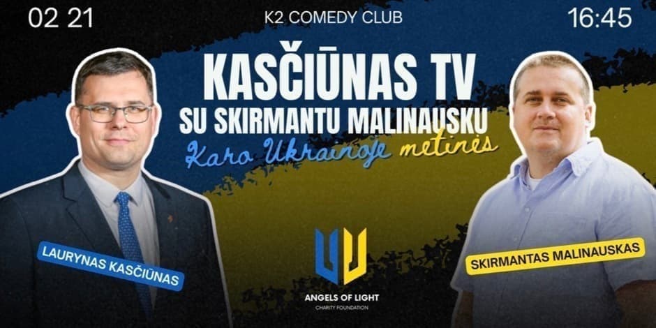 „Kasčiūnas TV“ su Skirmantu Malinausku | Paramos Ukrainai renginys
