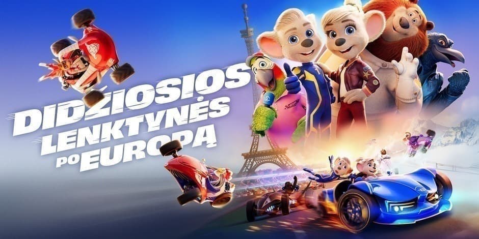 Grand SPA kino vakarai: Didžiosios lenktynės po Europą (2025)