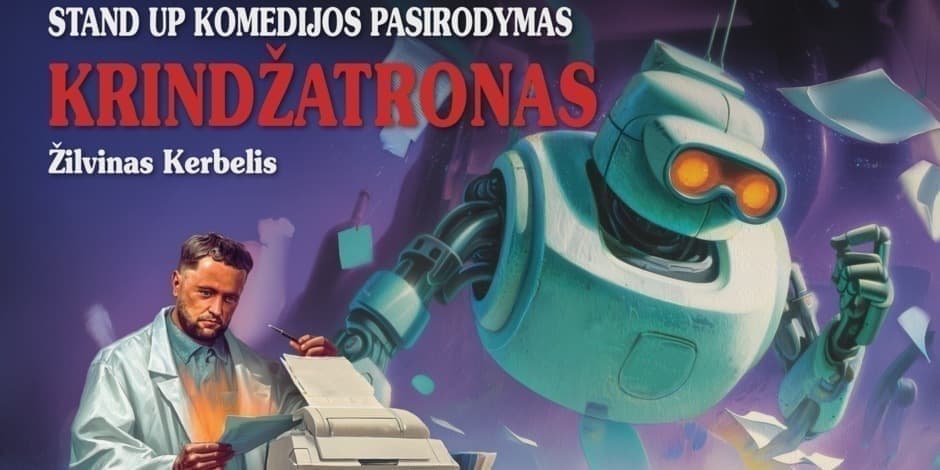 Žilvinas Kerbelis | STAND UP | KRINDŽATRONAS [KLAIPĖDA]