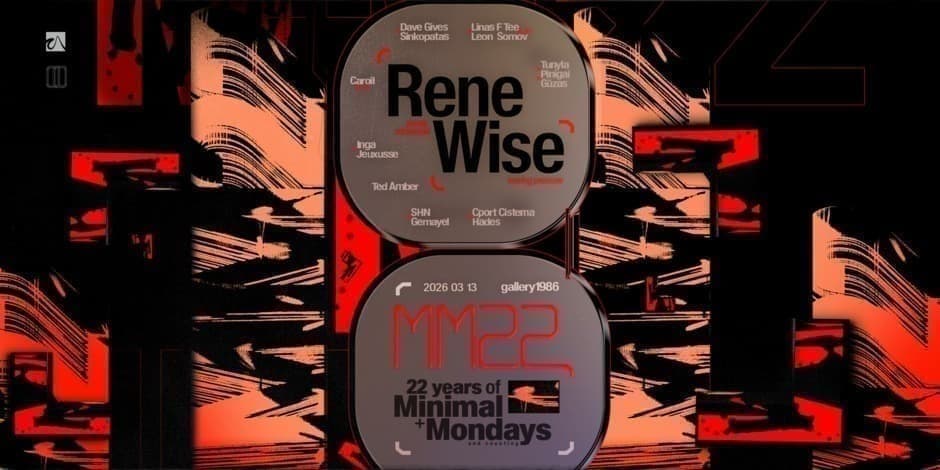 22 YEARS OF MINIMAL MONDAYS :: RENE WISE // 03.13