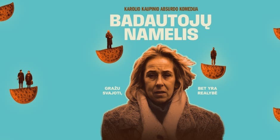 Komedija "BADAUTOJŲ NAMELIS"
