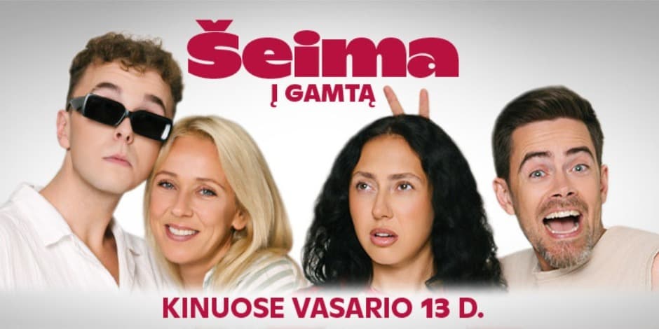 Komedija "Šeima į gamtą"