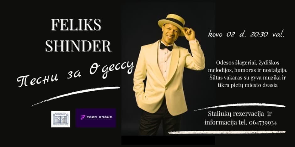FELIKS SHINDER  "Dainos už Odesa"