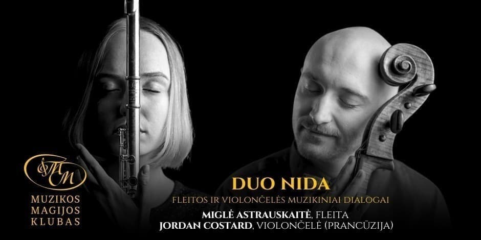 Duo Nida: Fleitos ir violončelės muzikiniai dialogai