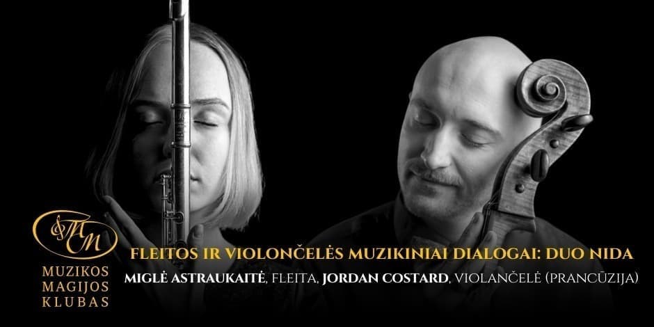 Fleitos ir violončelės muzikiniai dialogai: Duo Nida