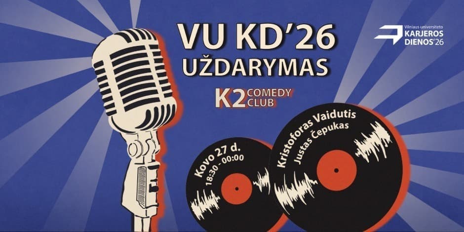 VU KD'26 UŽDARYMAS