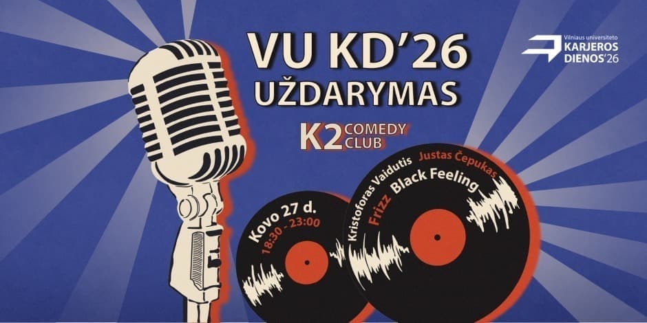 VU KD'26 UŽDARYMAS