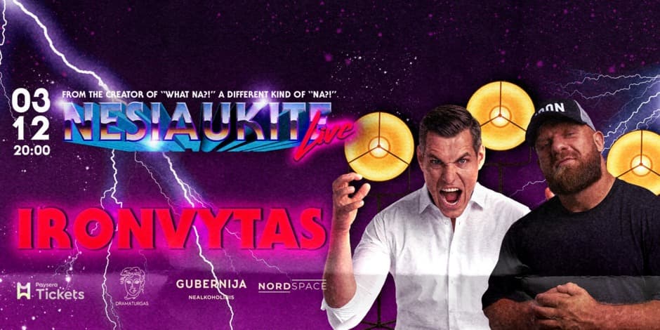 Nesiaukite live - Ironvytas