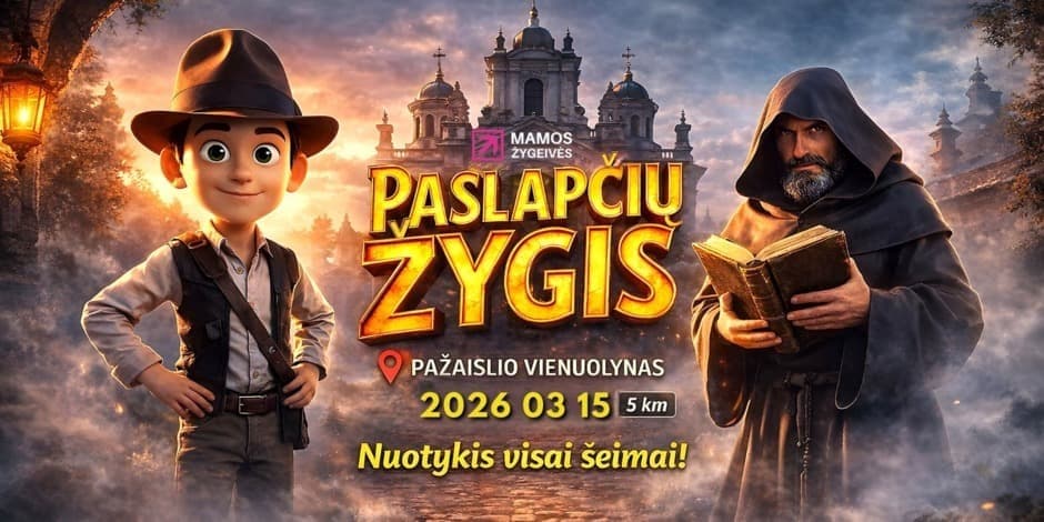 Paslapčių žygis | Visai šeimai!