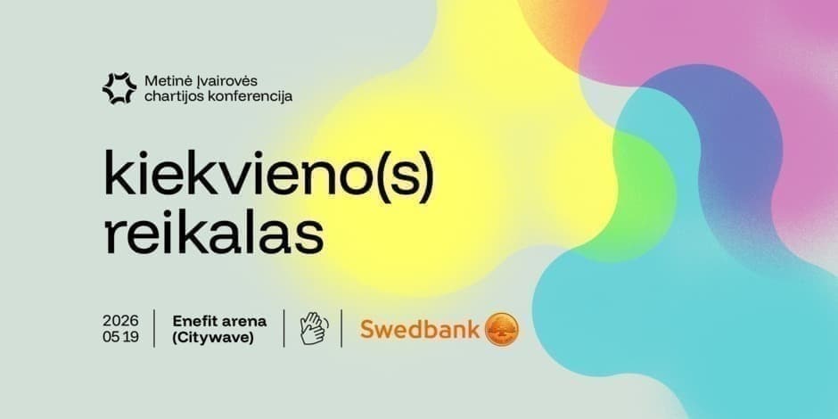 Metinė Įvairovės chartijos konferencija „Kiekvieno(s) reikalas“