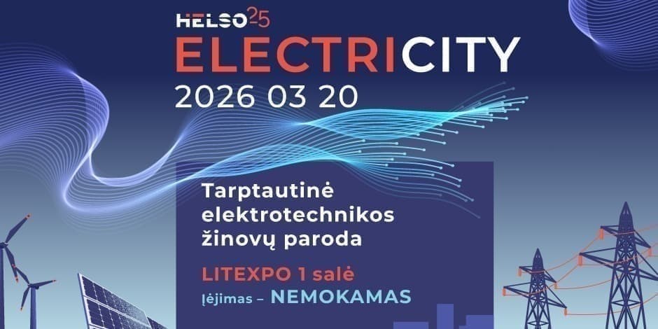 HELSO Electricity 2026 seminaras „Vidutinės įtampos 12-42 kV kabelių konstrukcijų apžvalga“