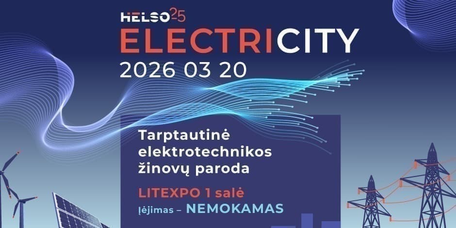HELSO Electricity 2026 seminaras „Šildymo kabelių sprendimai pramonei, komerciniams pastatams ir gyvenamiesiems namams“