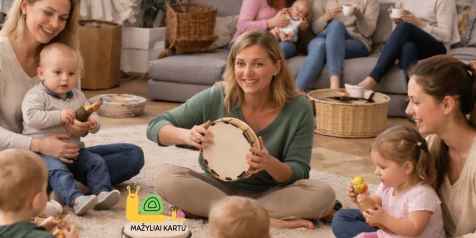 Muzikinė edukacija vaikams „Kas dar nedarželyje“  2026.03.16 | Kaunas