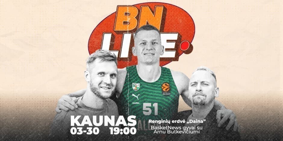 BasketNews Live su Arnu Butkevičiumi