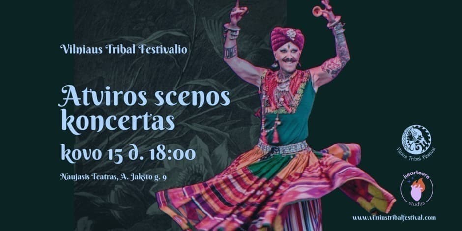 Vilniaus Tribal Festivalio Atviros scenos koncertas