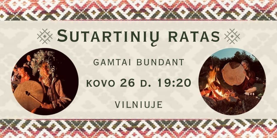 Sutartinių ratas gamtai bundant
