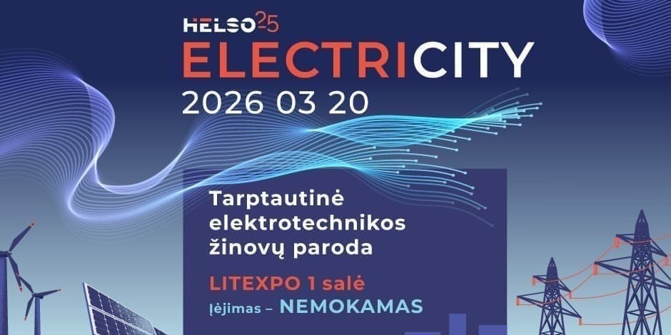 HELSO Electricity 2026 seminaras „Elektromobilių krovimo infrastruktūra skirtingiems poreikiams" (LT) Papildomi bilietai