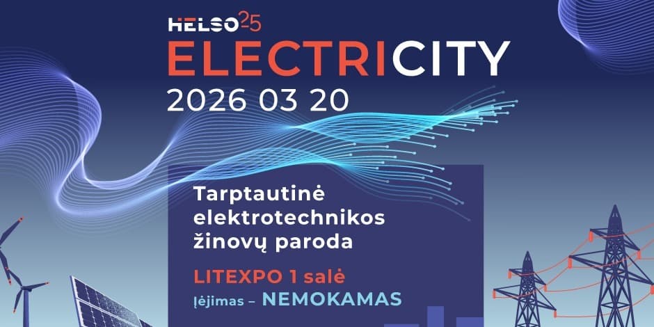 HELSO Electricity 2026 seminaras „Hager elektromobilių įkrovimo sprendimai: nuo namų iki verslo?“ Papildomi bilietai