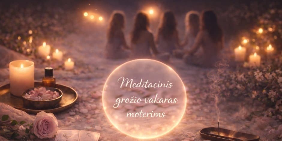 Meditacinis grožio vakaras moterims