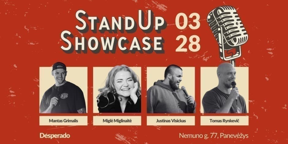 Stand Up Showcase | Panevėžys