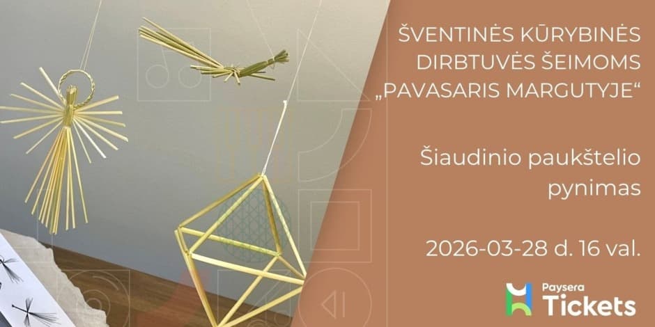 Šiaudinio paukštelio pynimas