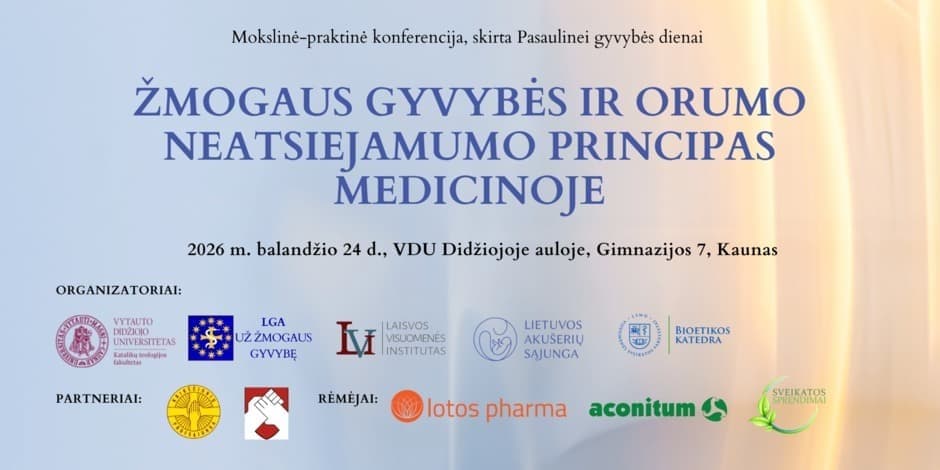 Žmogaus gyvybės ir orumo neatsiejamumo principas medicinoje