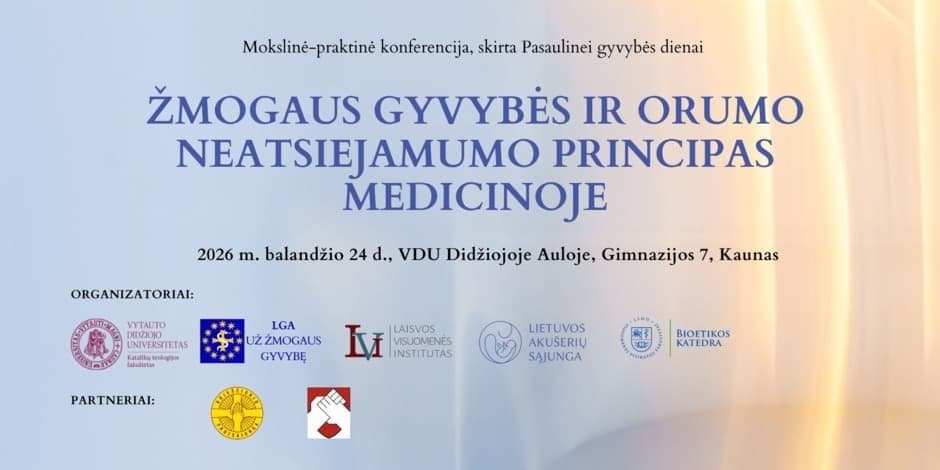 Žmogaus gyvybės ir orumo neatsiejamumo principas medicinoje