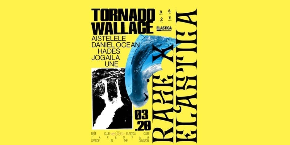 RĄŽĖ x ELASTICA: TORNADO WALLACE, AISTELELE, DANIEL OCEAN, HADES, JOGAILA, UNE