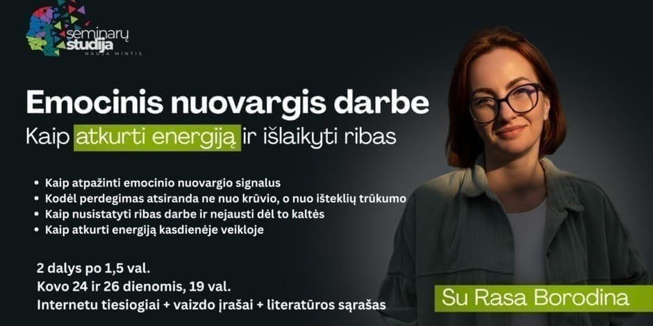 Emocinis nuovargis darbe – kaip atkurti energiją ir išlaikyti ribas