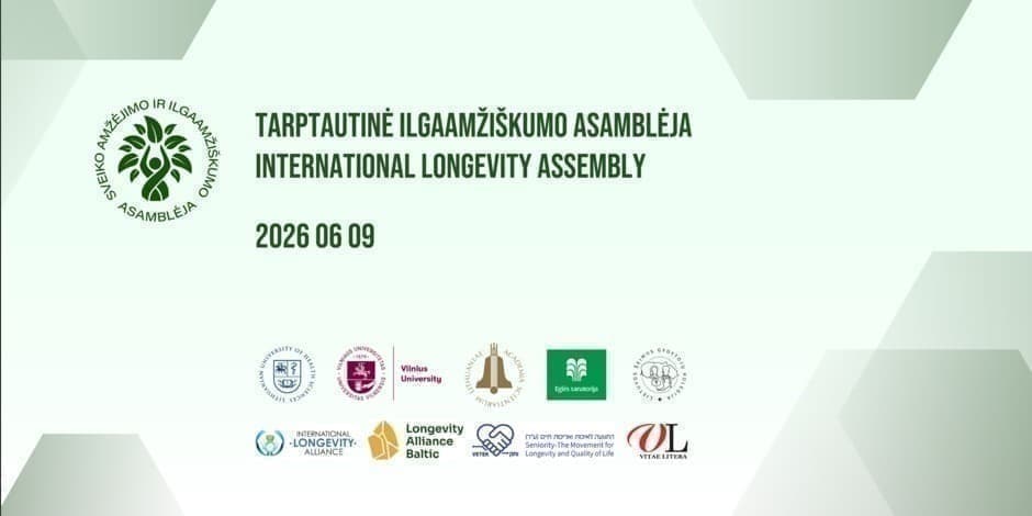 Ilgaamžiškumo asamblėja'2026 / Longevity Assembly'2026. LSMU tarptautinė mokslinė konferencija „Ilgaamžiškumo perspektyva iki 2030: įrodymais grįsta medicina, orientuota į sveiką senėjimą“