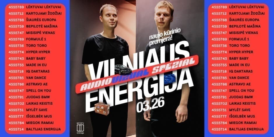 VILNIAUS ENERGIJA :: AUDIOVIZUAL SPEZIAL // 03,26