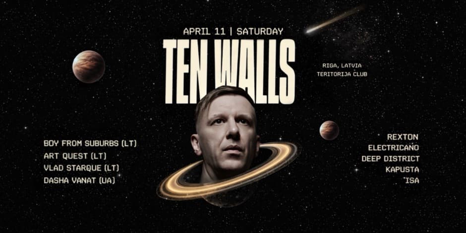 Ten Walls Live: Riga, Teritorija Club