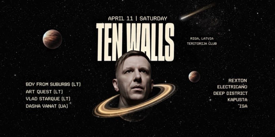 Ten Walls Live: Riga, Teritorija Club