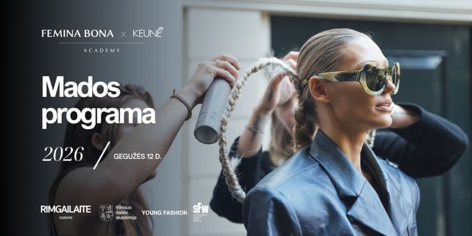 KEUNE Mados Programa | 1 diena (Teorinė dalis)