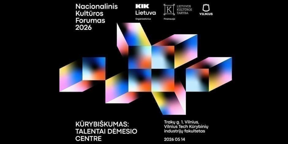 Nacionalinis kultūros forumas 2026