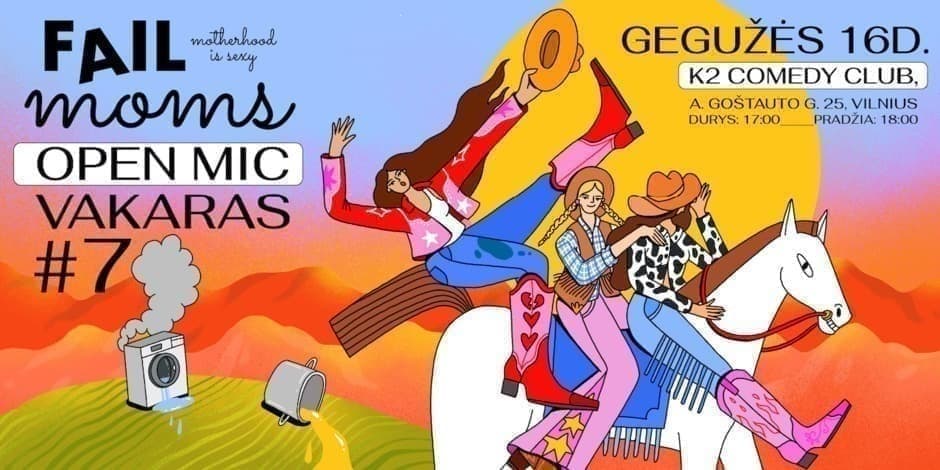 FAIL MOMS open mic vakaras vol. #7