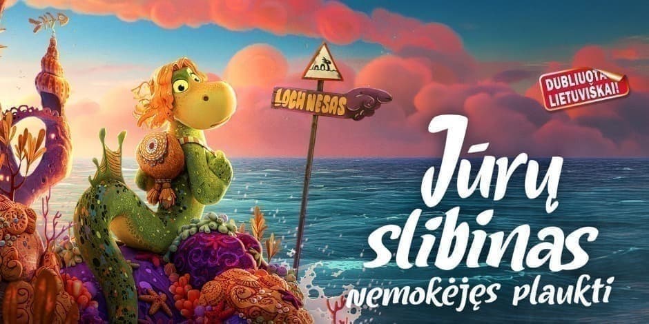 Animacinis filmas "JŪRŲ SLIBINAS, nemokėjęs plaukti"