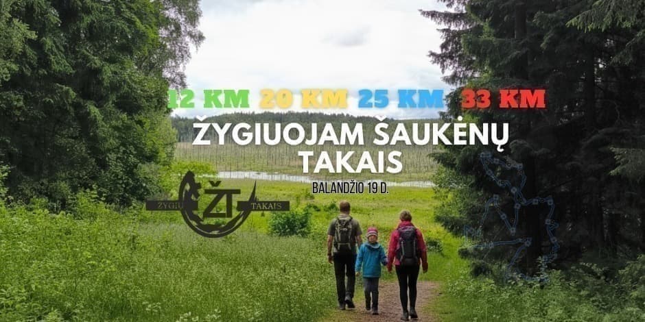 Žygiuojam Šaukėnų takais 2026