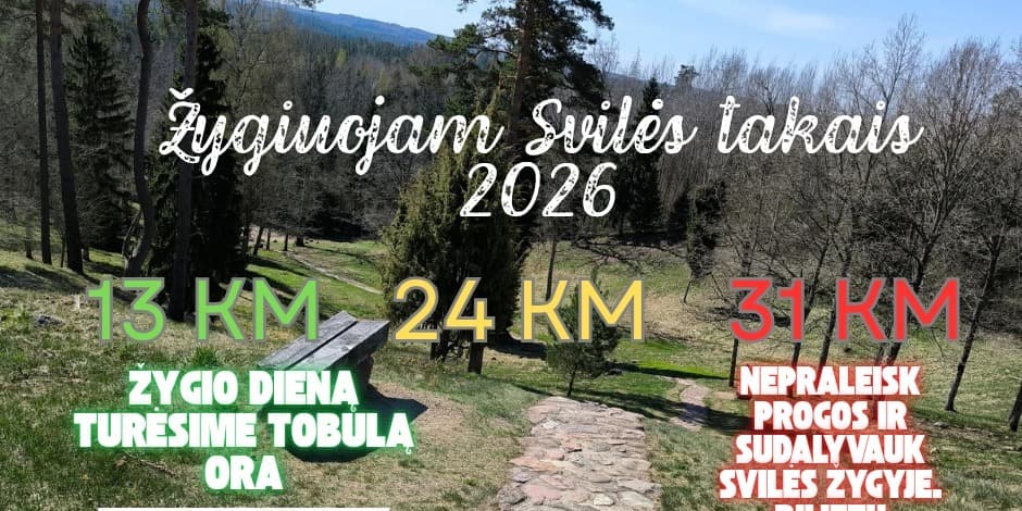 Žygiuojam Svilės Takais 2026