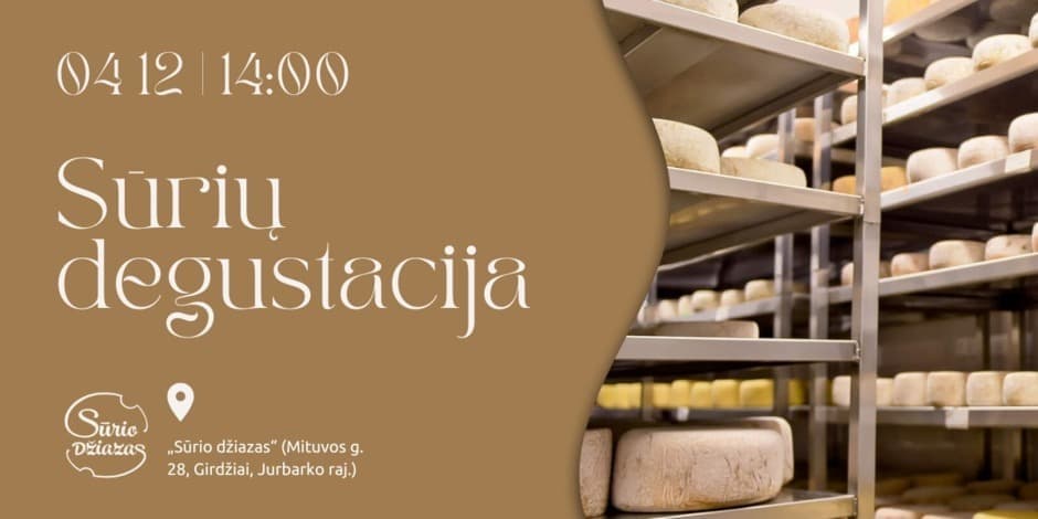 Sūrių degustacija | Sūrio džiazas
