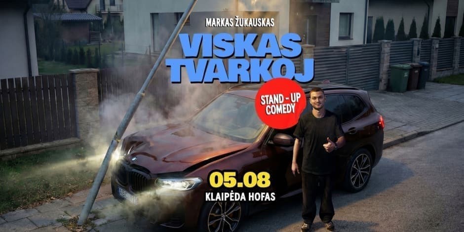 Markas Žukauskas “Viskas Tvarkoj”  Stand up Klaipėda