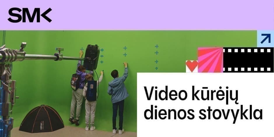 Video kūrėjų dienos stovykla jaunimui