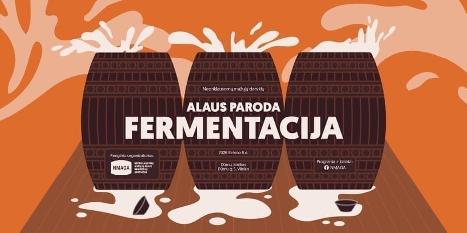 Nepriklausomų mažųjų daryklų alaus paroda "FERMENTACIJA"
